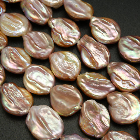 Freshwater pearl beads for jewelry making.