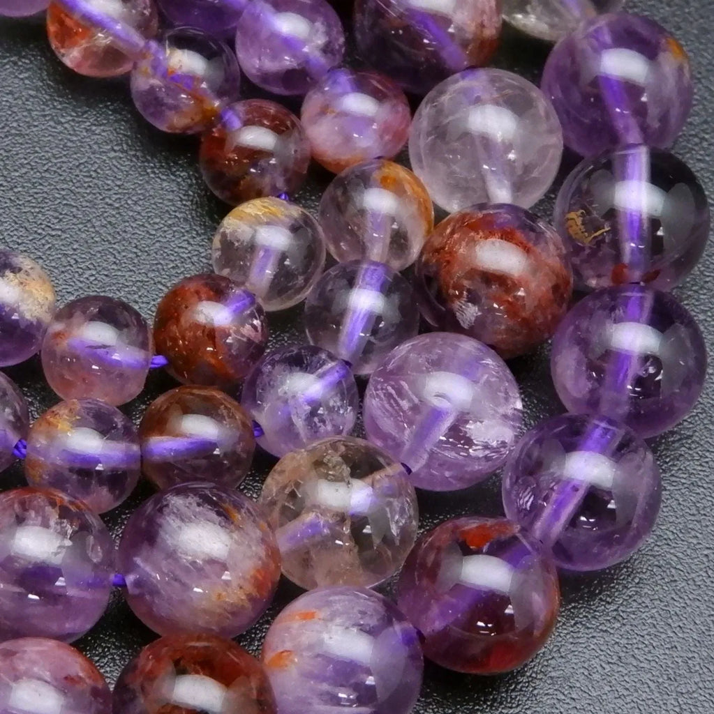 Super 7 Cacoxenite Beads.