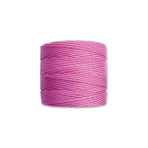S-Lon Cord · Tex 210 · Light Orchid · 0.5 mm · 77yd, Supply, Tejas Beads