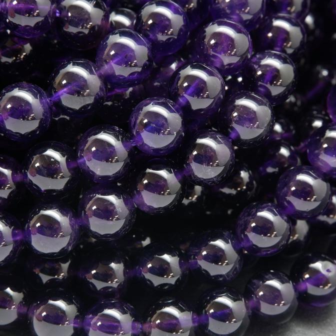 Amethyst Birthstone Beads