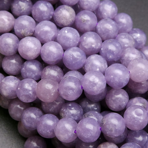 Purple Lepidolite Beads