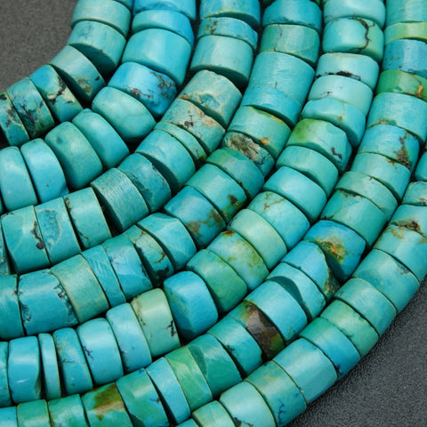 Natural Hubei Turquoise Beads