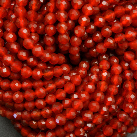 Red Gemstone Beads.