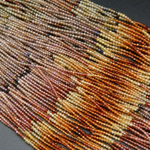 Multicolor Gradient Ombre Bead Strands