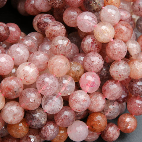 Strawberry Quartz Beads