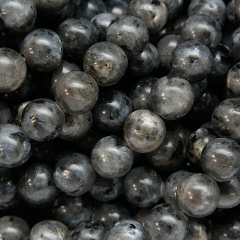 Larvikite Black Labradorite Beads