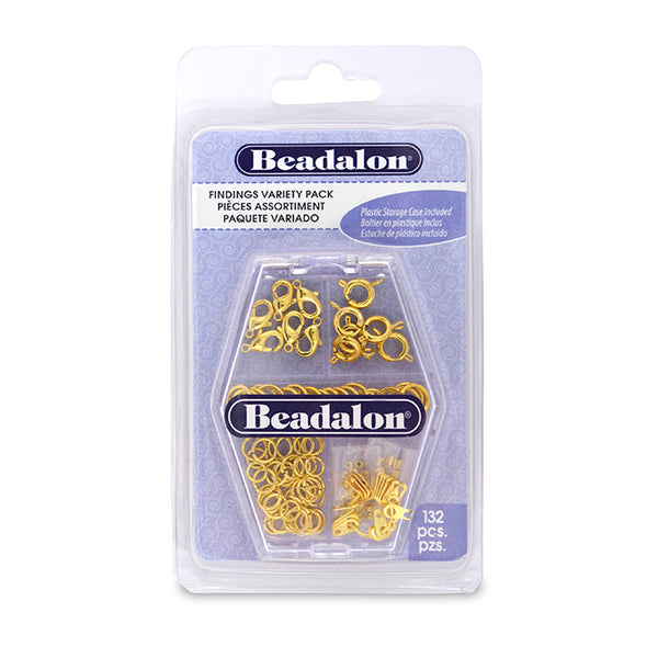 Beadalon Gold Color Finding Variety Pack