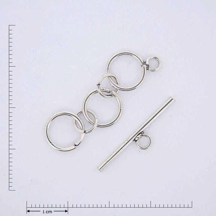 Adjustable extender toggle jewelry findings.