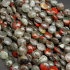 African Bloodstone Beads.