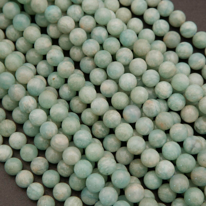 Peruvian Amazonite · Smooth · Round · 6mm, 8mm, 10mm, Tejas Beads, Beads