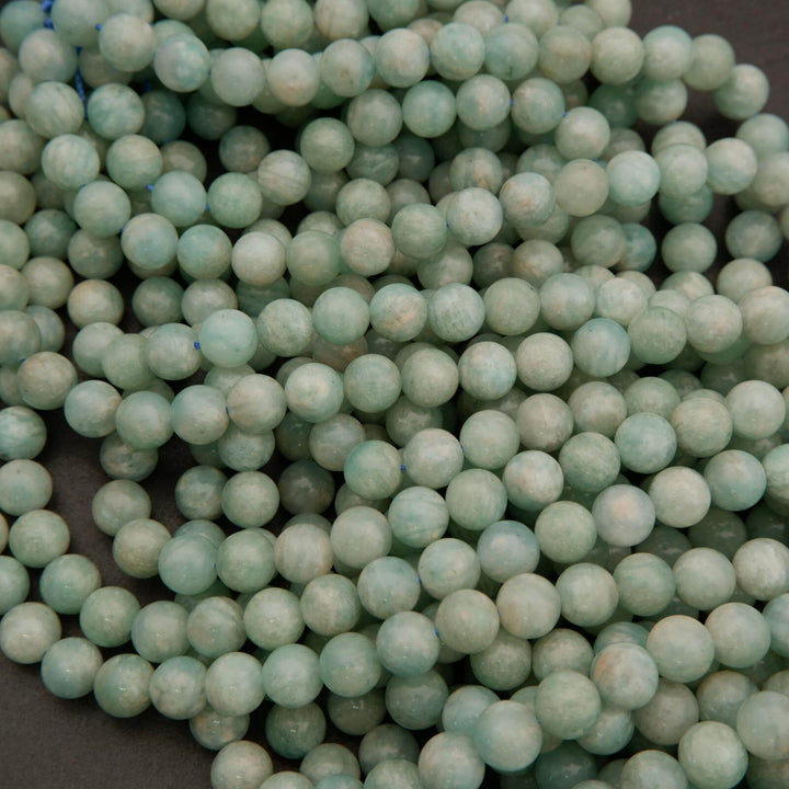 Peruvian Amazonite · Smooth · Round · 6mm, 8mm, 10mm, Tejas Beads, Beads