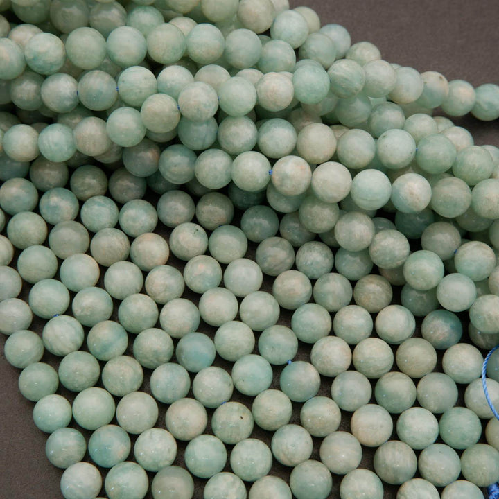 Peruvian Amazonite · Smooth · Round · 6mm, 8mm, 10mm, Tejas Beads, Beads