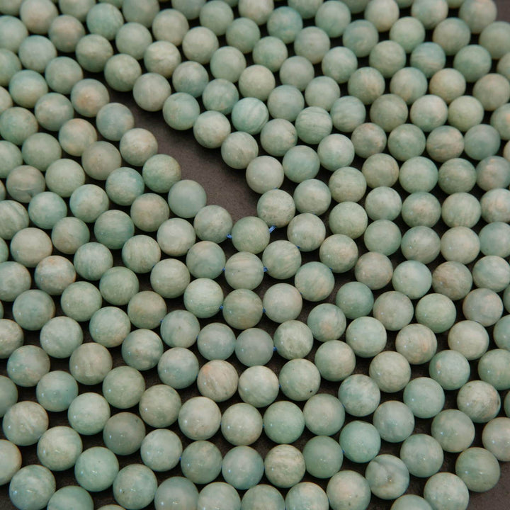 Peruvian Amazonite · Smooth · Round · 6mm, 8mm, 10mm, Tejas Beads, Beads