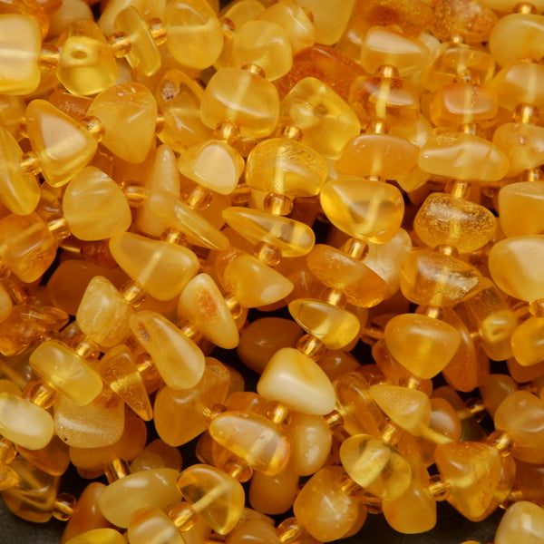Natural Yellow Jade Beads  Round High Polish Finish– Tejas Beads