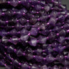 Amethyst Bicone Beads.