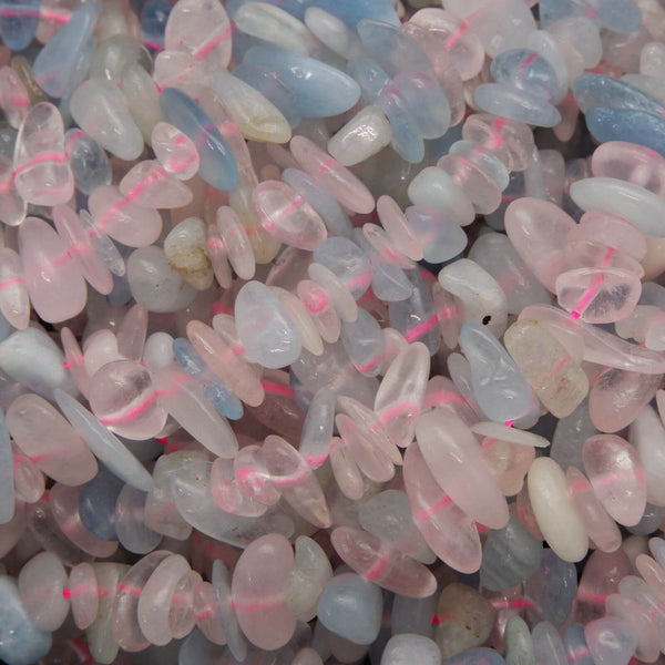 Natural Aquamarine Beads | Gemstone Beads – Tejas Beads