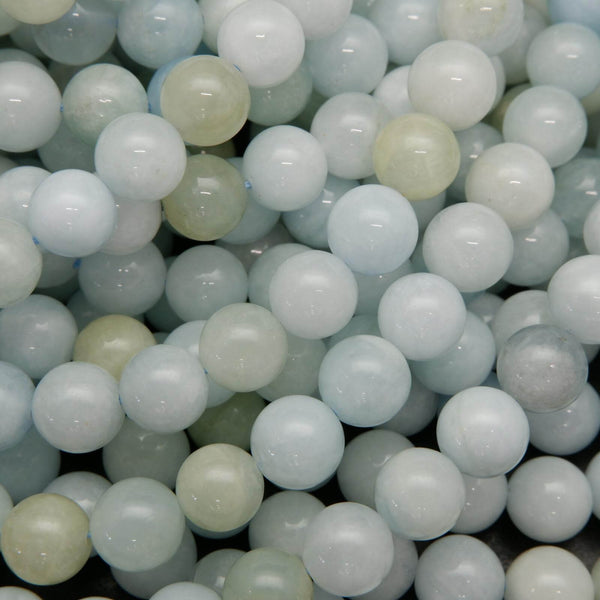 Natural Aquamarine Beads | Gemstone Beads – Tejas Beads