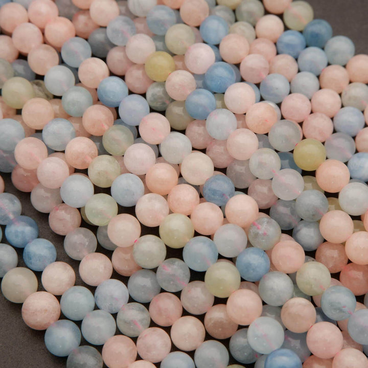 Beryl · Smooth · Round · 6mm, 8mm, Tejas Beads, Beads