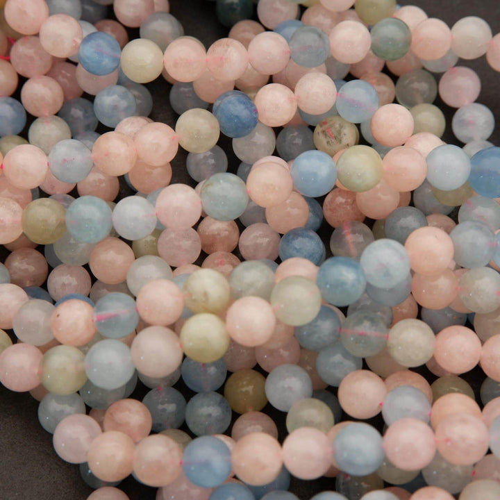 Beryl · Smooth · Round · 6mm, 8mm, Tejas Beads, Beads