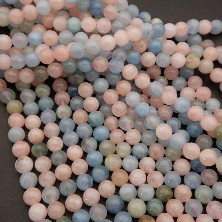 Beryl · Smooth · Round · 6mm, 8mm, Tejas Beads, Beads