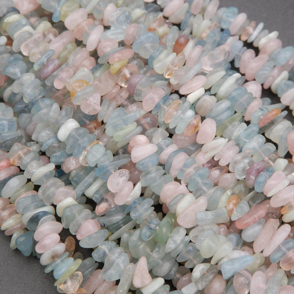 Close-up of multicolored stone chips on a dark background