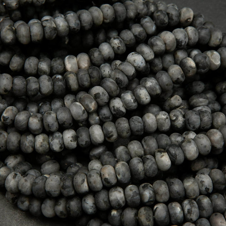 Black Labradorite Beads.