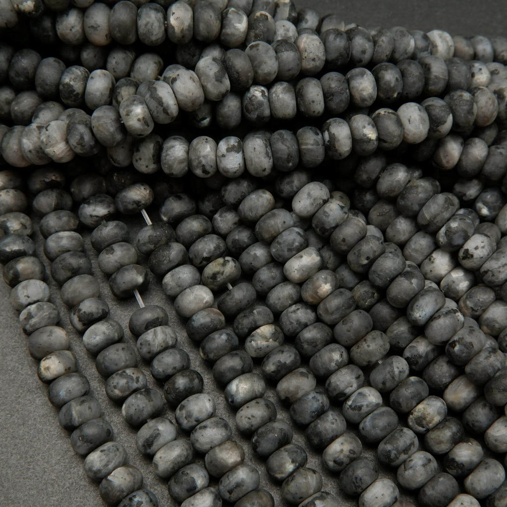 Black Labradorite Beads.