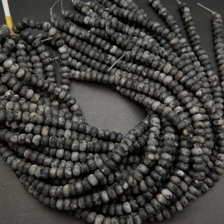 Black Labradorite Beads.