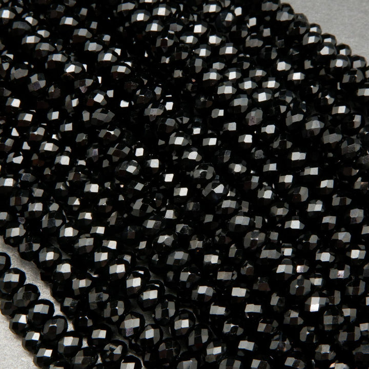 Black onyx beads.