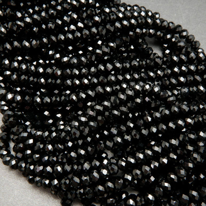 Black onyx beads.