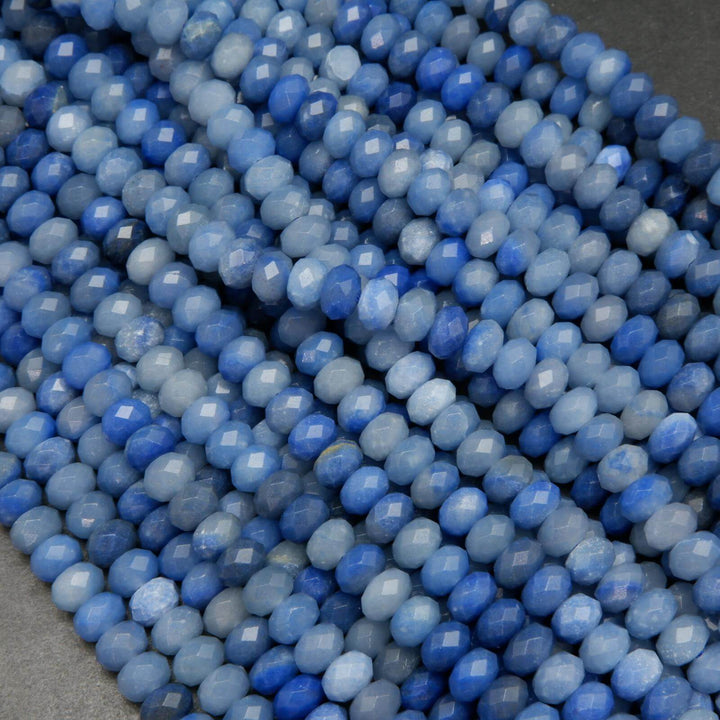 Blue aventurine beads.