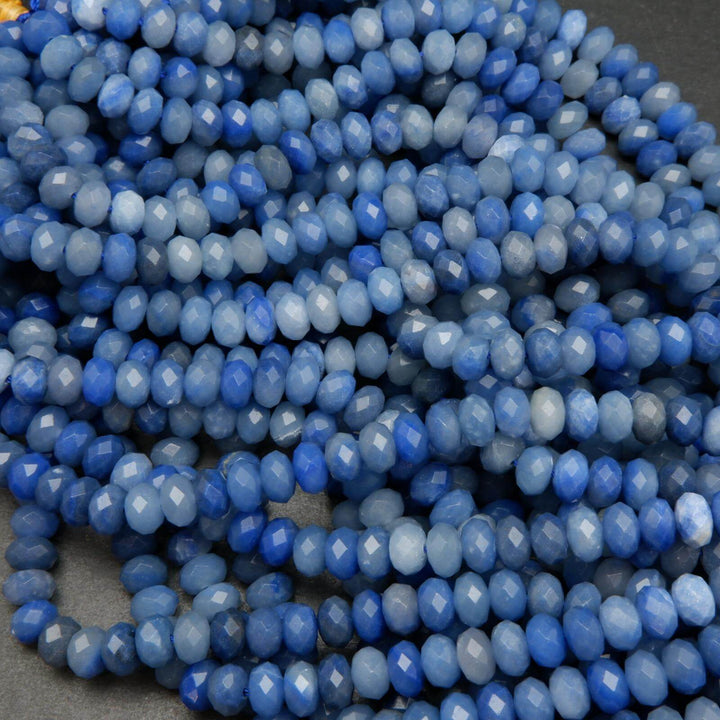 Blue aventurine beads.