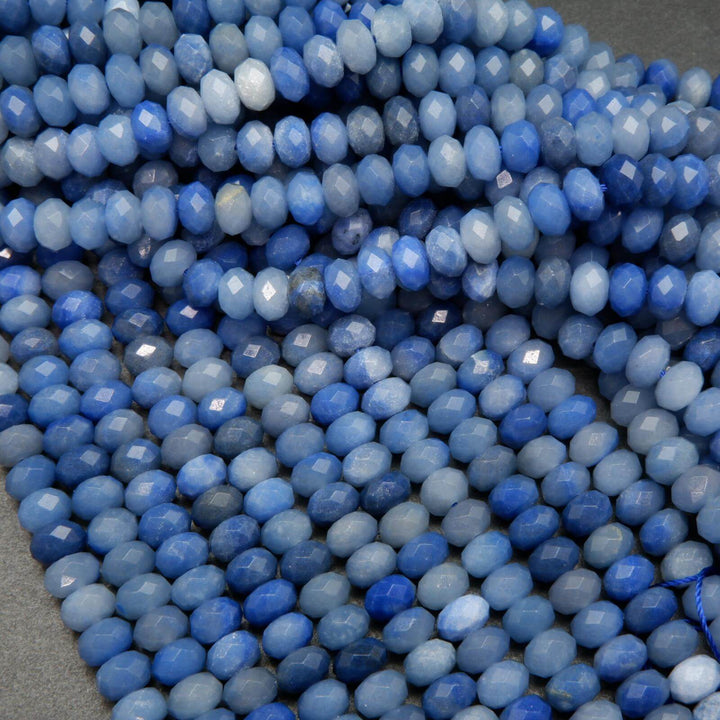Blue aventurine beads.