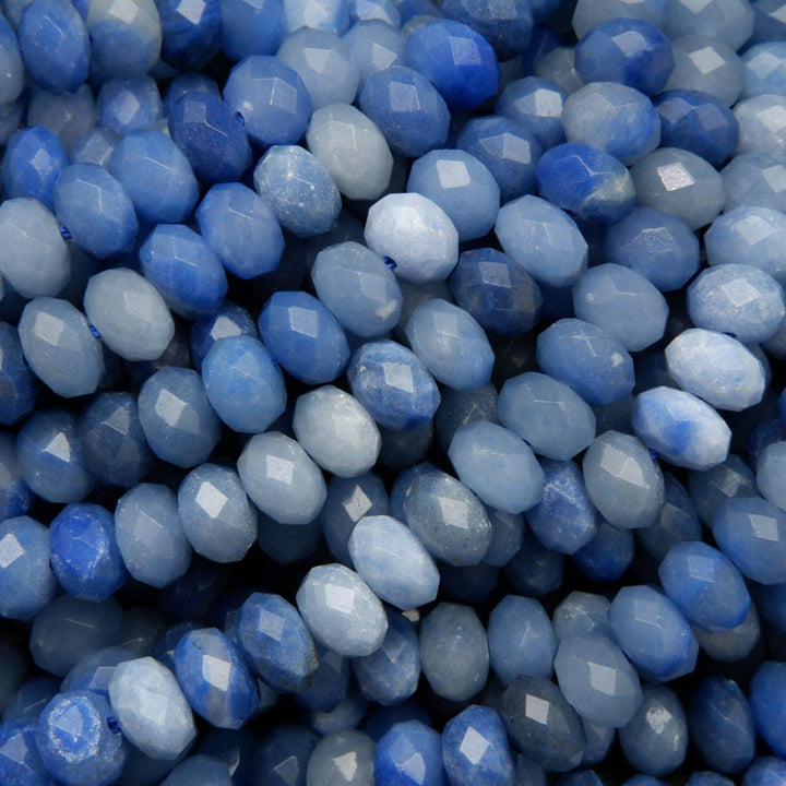 Blue aventurine beads.