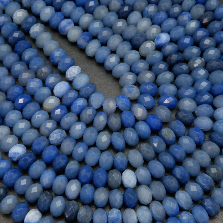 Blue aventurine beads.