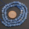 Blue star shape beads.
