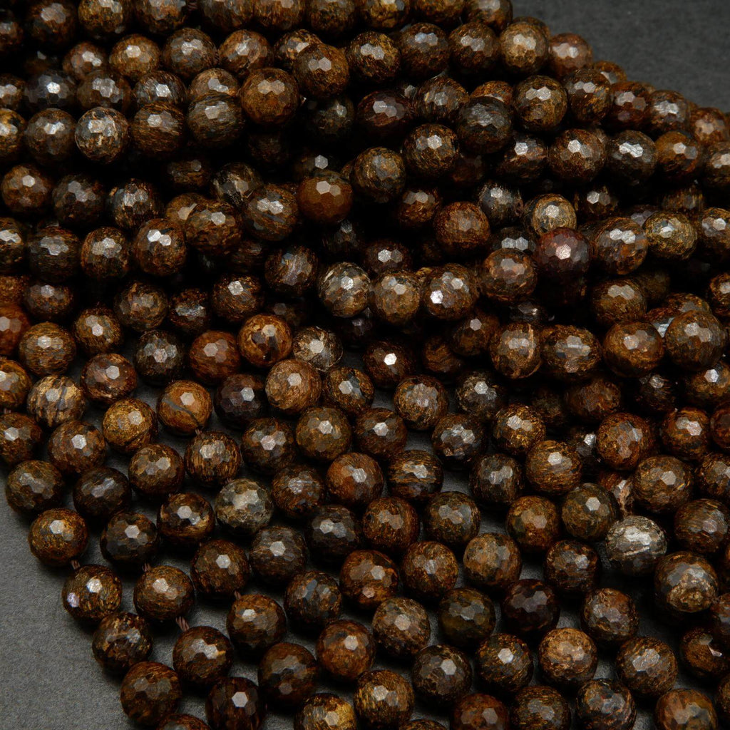 Bronzite Beads.