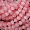 Close-up of pink beads