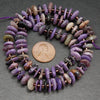 Purple Charoite Beads.