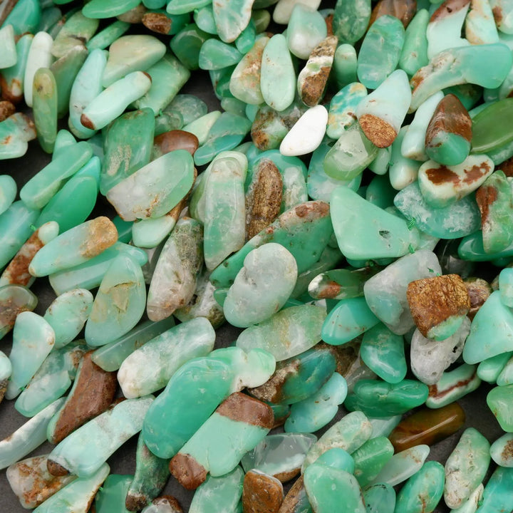 Australian Chrysoprase · Smooth · Top Drill Sticks · 14mm to 30mm, Tejas Beads, Beads
