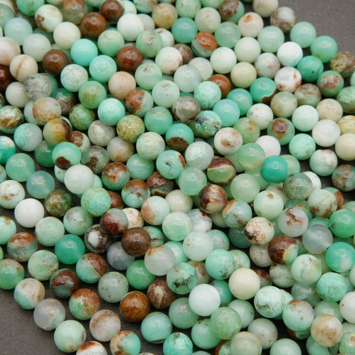 Australian Chrysoprase · Smooth · Round · 6mm, 8mm, 10mm, Tejas Beads, Beads