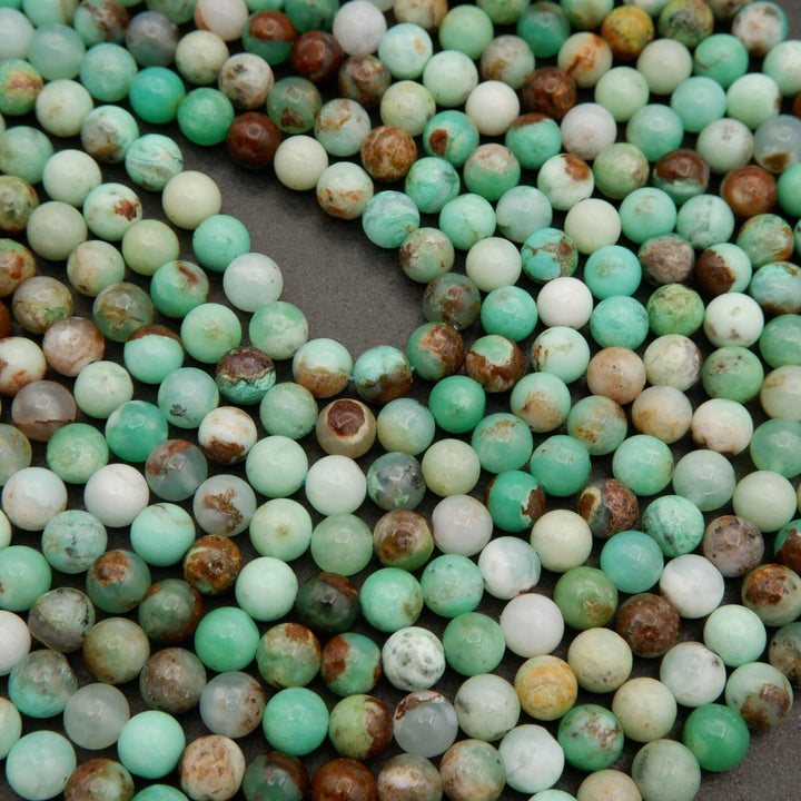 Australian Chrysoprase · Smooth · Round · 6mm, 8mm, 10mm, Tejas Beads, Beads
