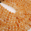 Citrine · Faceted · Rondelle · 6x8mm, Tejas Beads, Beads