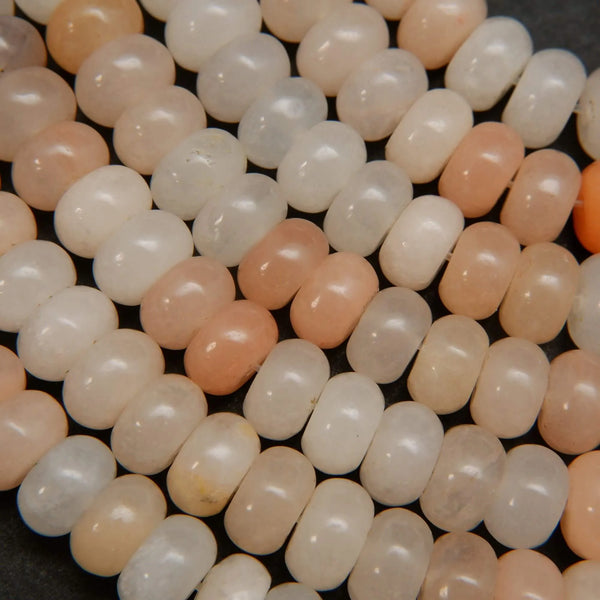 Peach aventurine beads.