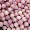 Close-up of pink marbled beads