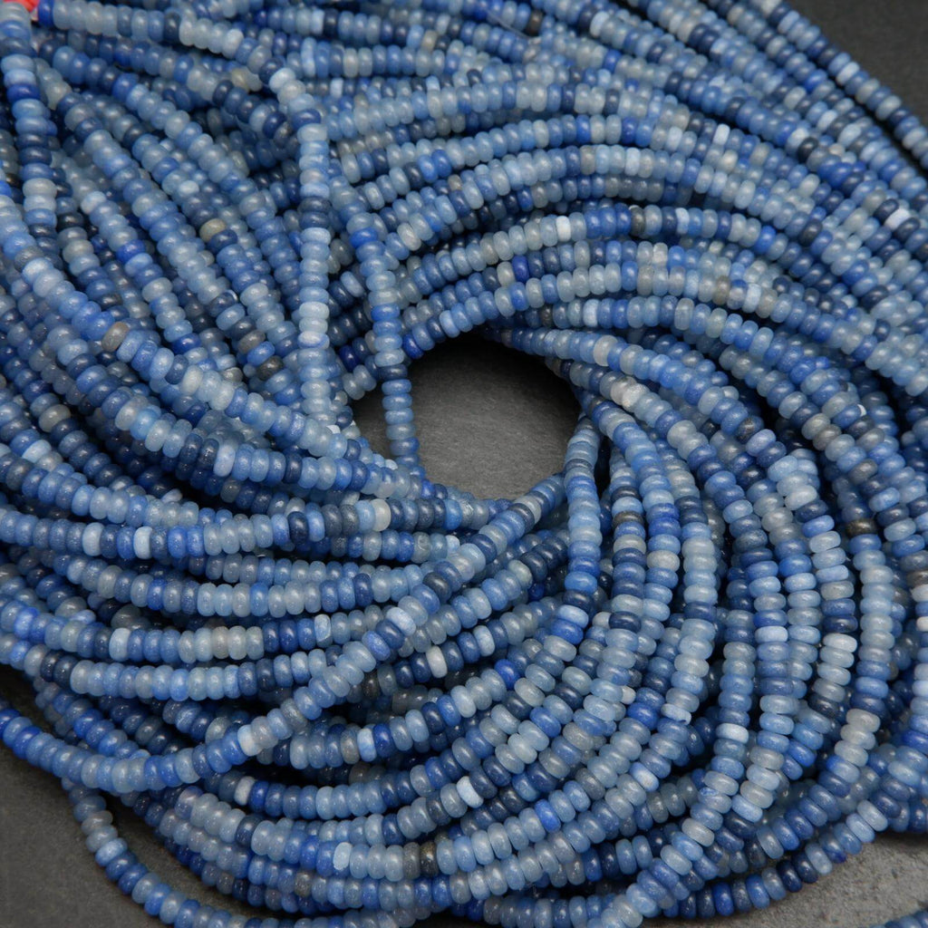 Blue aventurine beads.