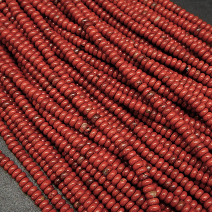 Red Jasper beads.