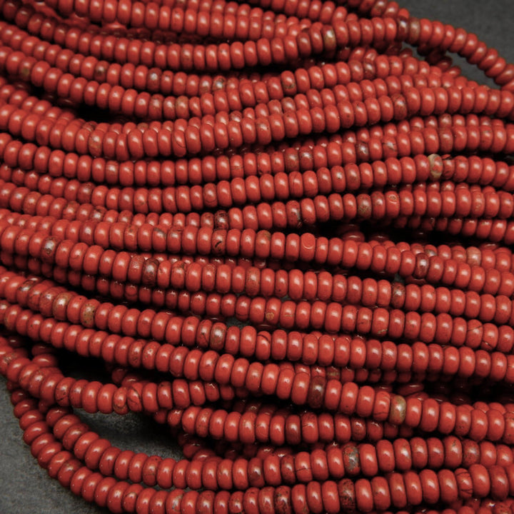 Red Jasper beads.