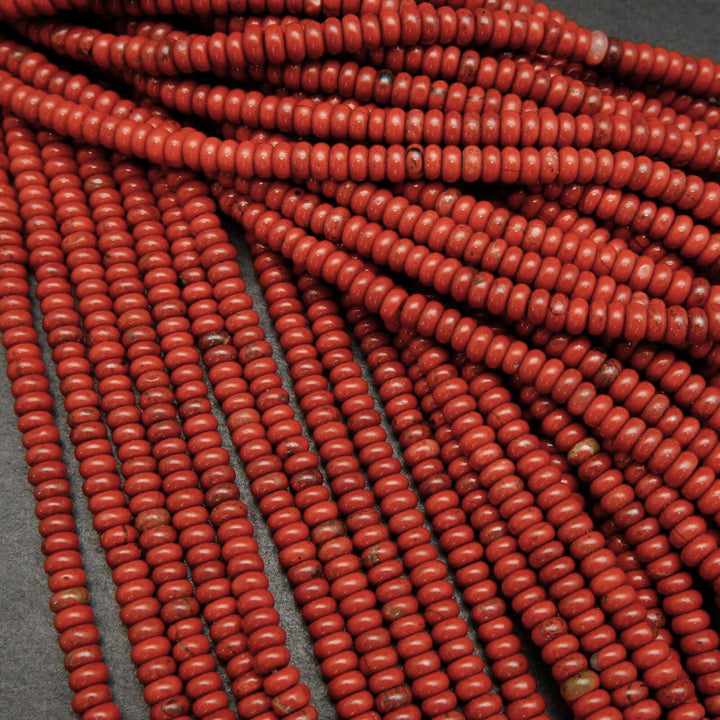Red Jasper beads.