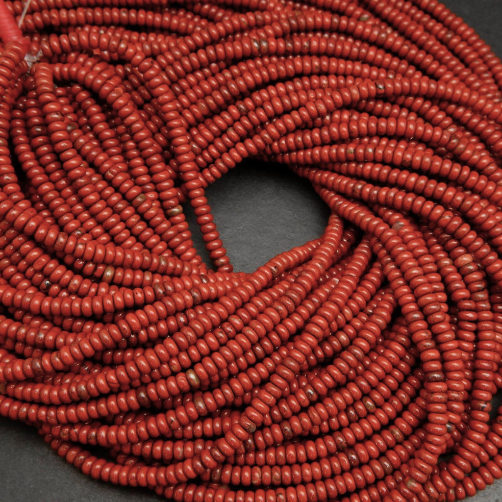 Red Jasper beads.